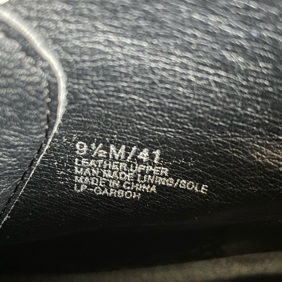 Lucky Brand Leather Suede Black Lace Up Ankle Booties - Picture 7 of 10